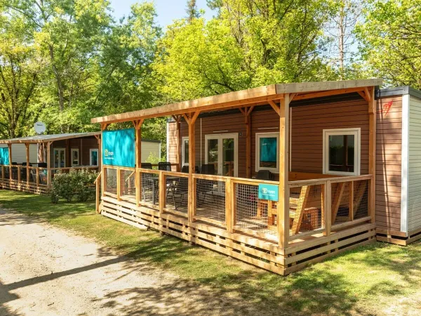La Premium Lounge del Roan camping Château de Fonrives.