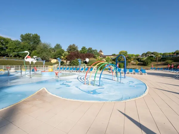 Parco acquatico al campeggio Roan Saint Avit Loisirs.