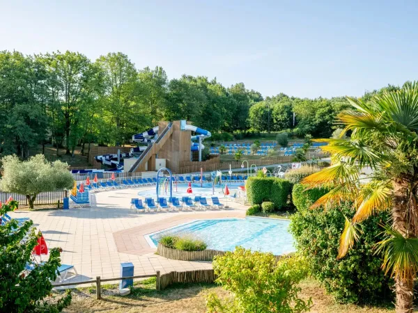 Numerose possibilità di balneazione al campeggio Roan Saint Avit Loisirs.