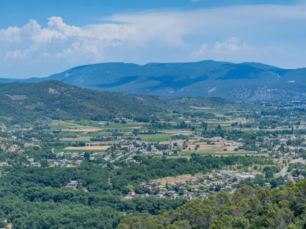 Campeggio Roan La Grand'Terre e dintorni dal Monte Sampzon.