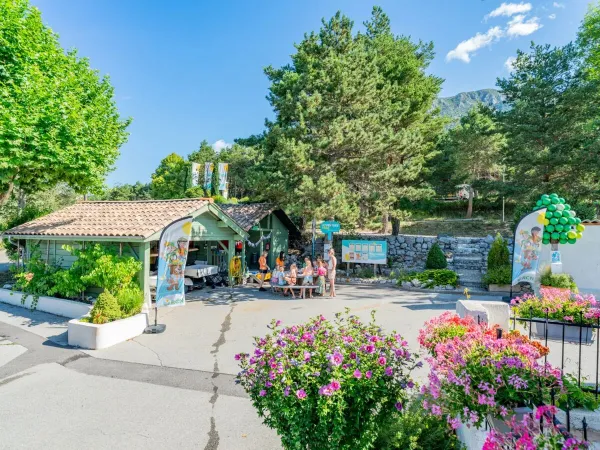 Il mini-club del campeggio Roan Les Collines de Castellane.
