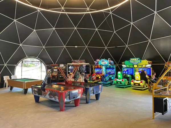 Giochi e sala giochi al campeggio Roan Bijela Uvala.