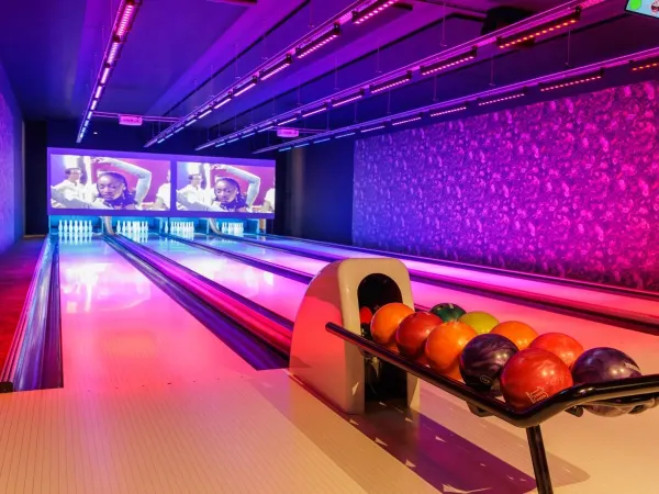 Bowling al campeggio Roan i Due Ponti.
