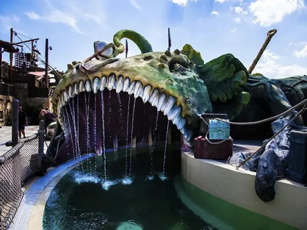 Fiume pigro al campeggio Roan Les Sables d'Or.