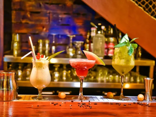 Gustosi cocktail al campeggio Roan Les Sables d'Or.