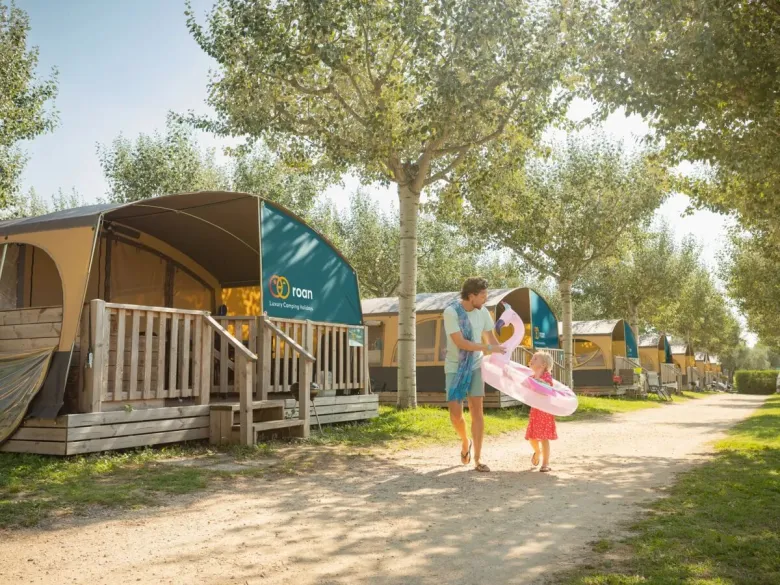 Vacanza in lodgetent di Roan.