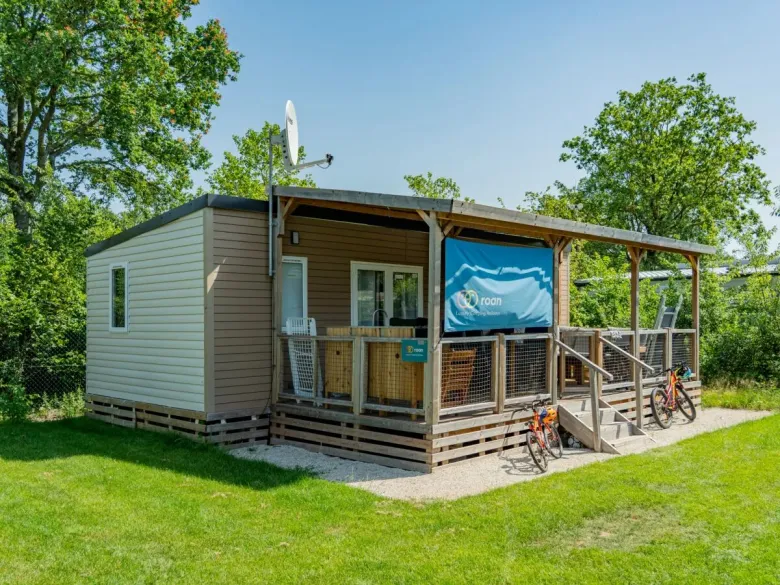 La casa mobile Premium Lounge al campeggio Roan TerSpegelt.