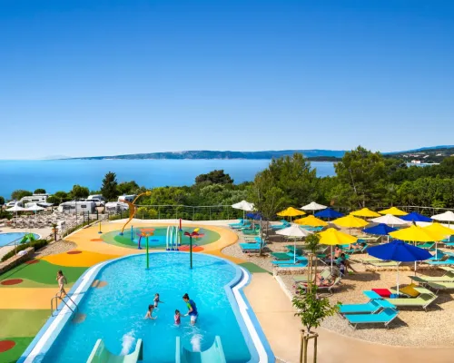 Piscine per bambini al Roan camping Krk Camping Resort.