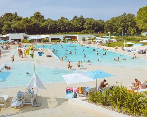 Complesso di piscine del campeggio Roan Stella Maris.