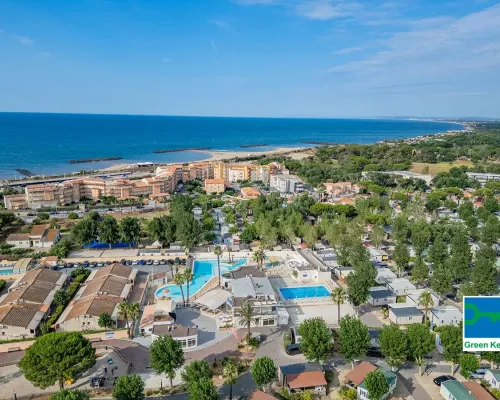 Panoramica del campeggio Le Napoleon.