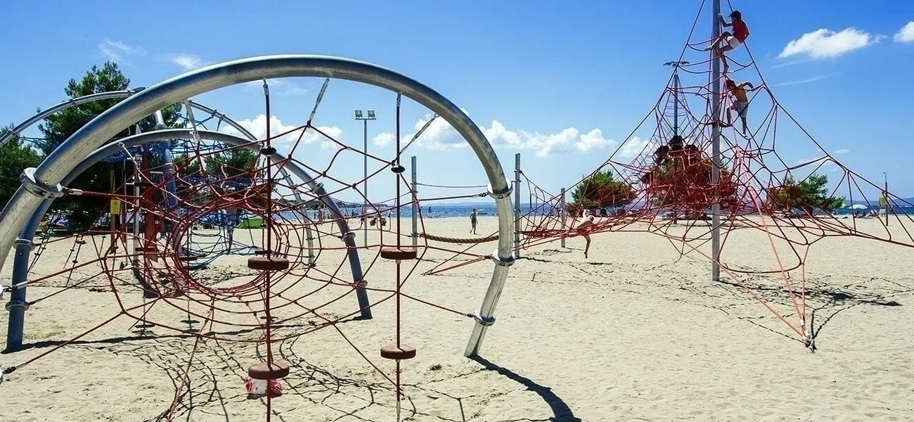 Campeggio Croazia spiaggia di sabbia