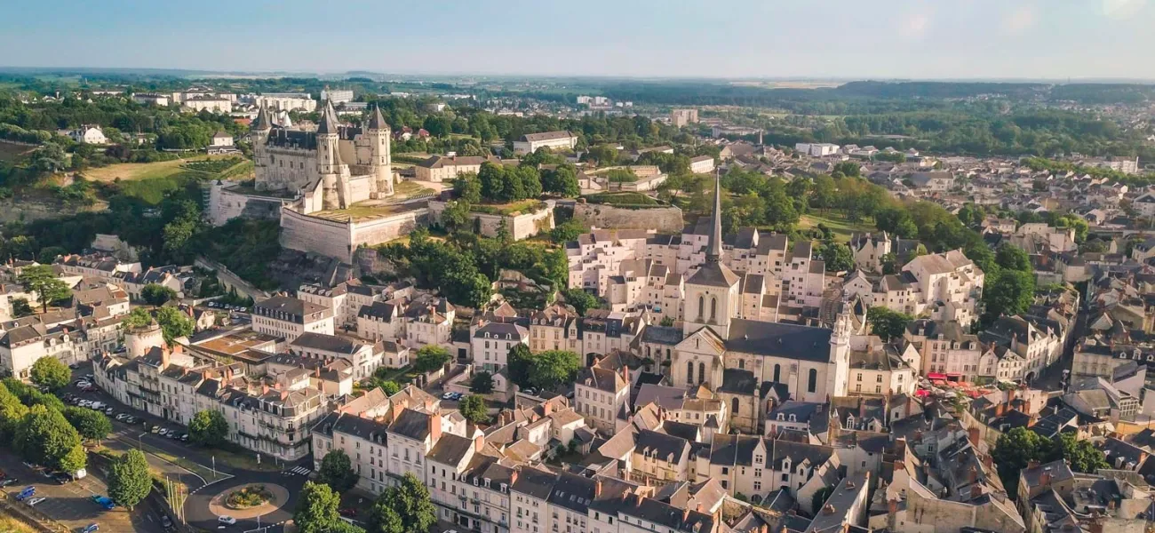 La città di Tours, nella regione della Loira.