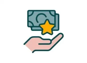 Un acconto di solo 25%