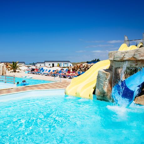 Campeggio in un piccolo campeggio